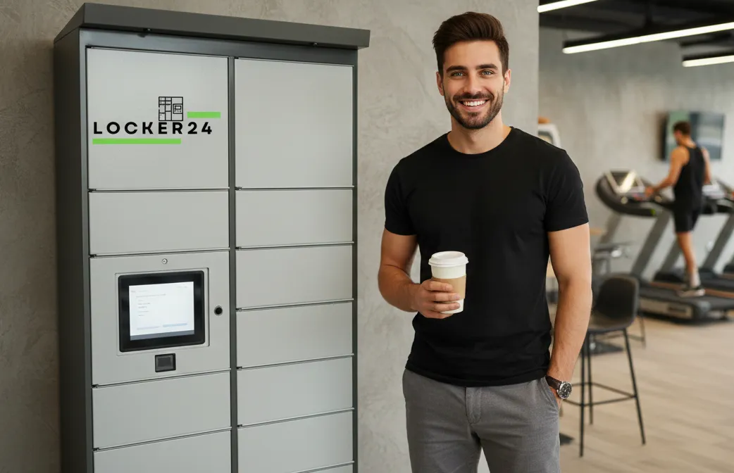 Store owner with Locker24